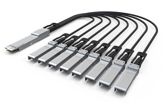 400G QSFPDD to 8x56G SFP56 Breakout (Direct Attach Cable) Cables (Passive) 1M 400G QSFPDD DAC 0