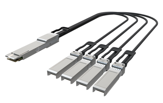 400G QSFPDD to 4x100G QSFP56 Breakout (Direct Attach Cable) Cables (Passive) 1M 400G QSFPDD DAC 0